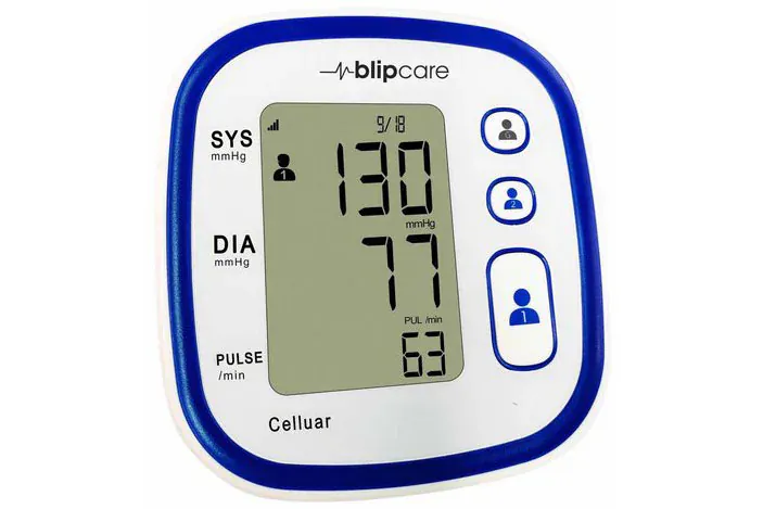 Blip BP 800 cellular blood pressure monitor